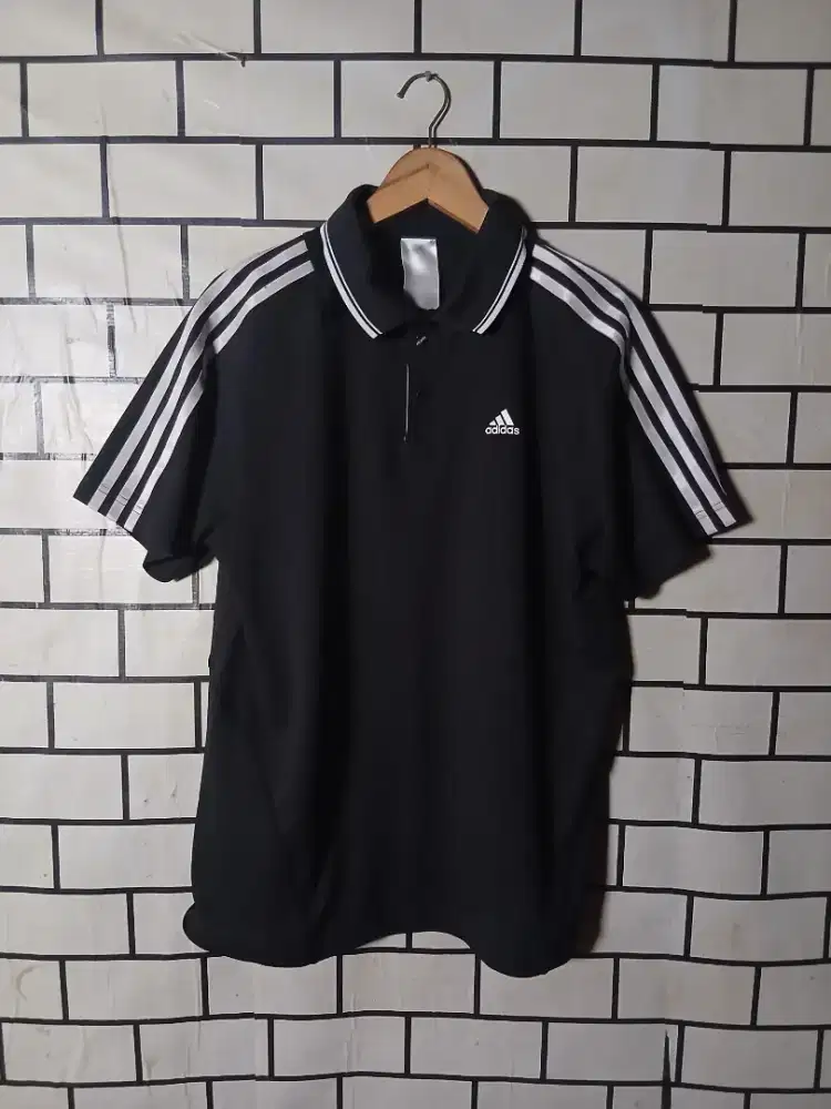 Kaos polo Adidas 3stripe