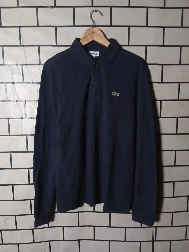 Kaos polo longsleve Lacoste