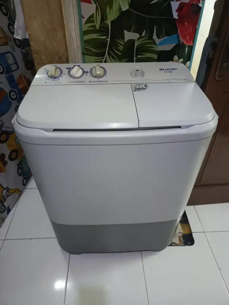 Mesin cuci 7kg siap pakai free ongkir normal,datang barang bayar