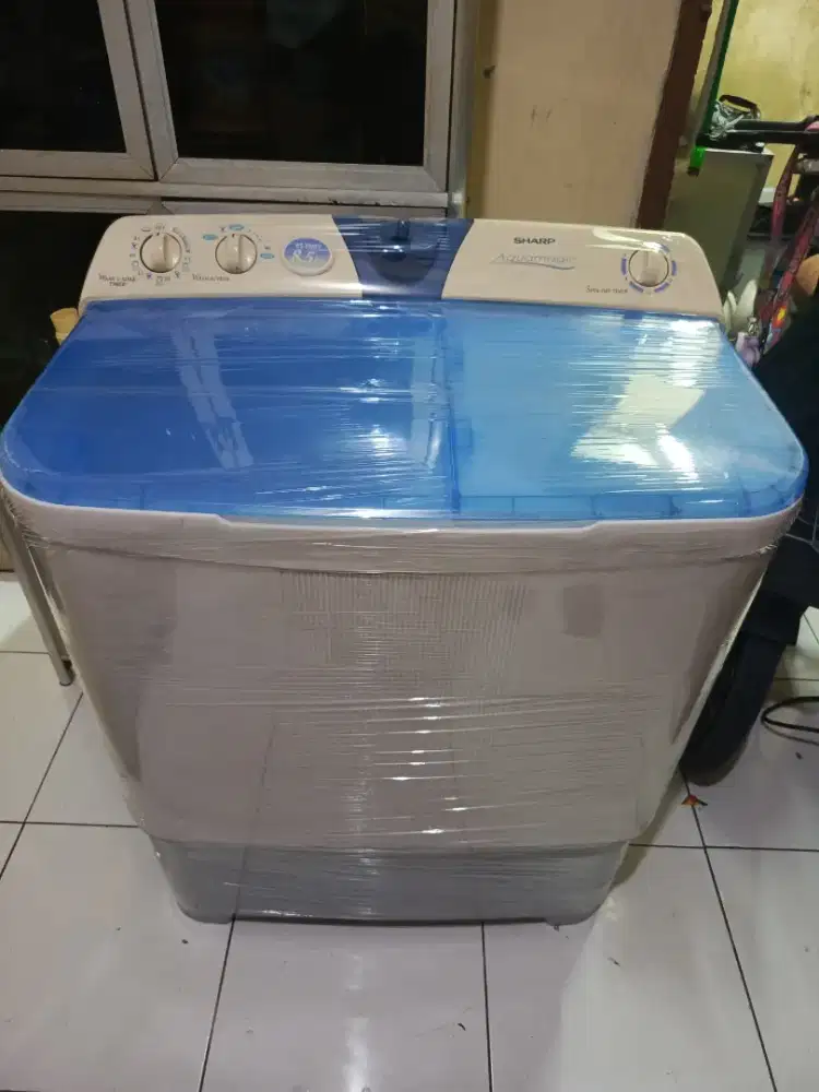 Mesin cuci sharp 8,5kg normal mulpis siap pakai