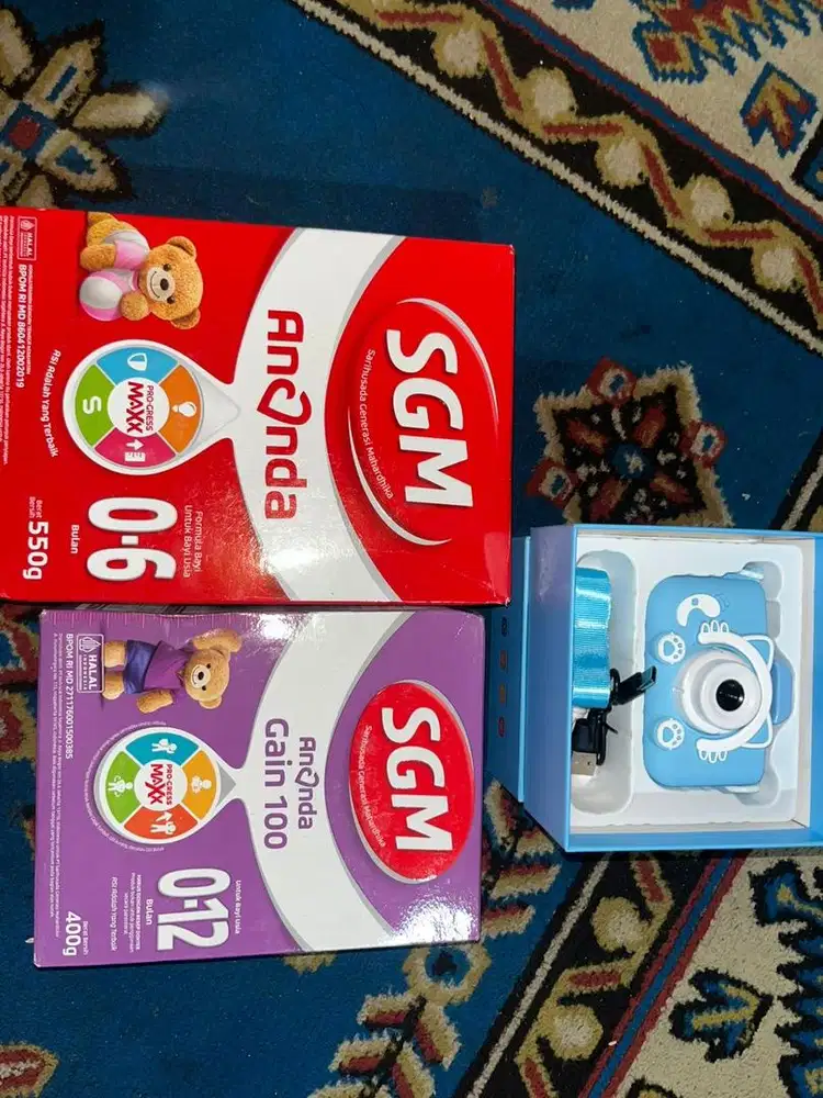 susu SGM ananda gain 100 usia 0-12 bulan & SGM ananda usia 0-6 bulan