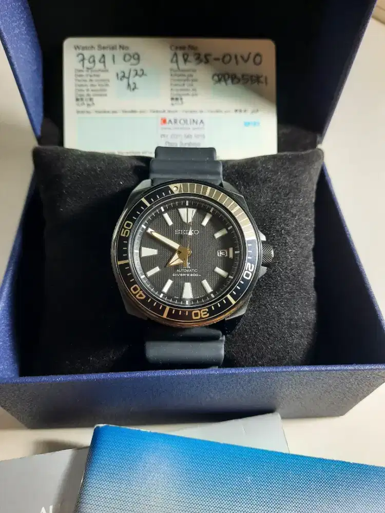 BNIB jam tangan seiko prospex samurai limited casio citizen heuer tiss