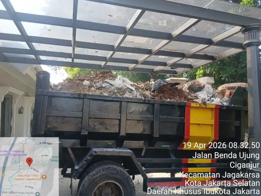 Jasa buang puing smaph dll