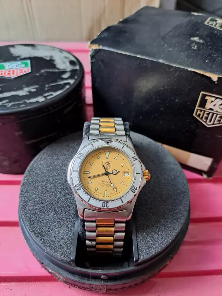 Jam tangan tag heuer 2000 eta swiss baterai seiko tissot casio citizen