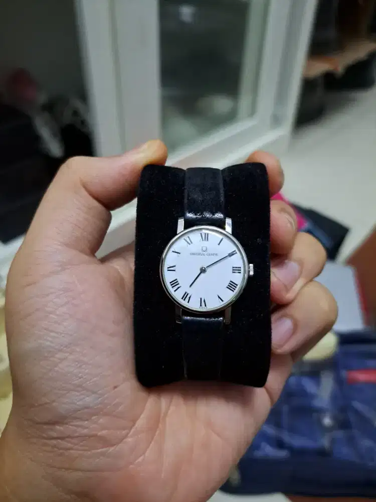 NOS jam tangan universal geneve roman automatic swiss seiko casio alba