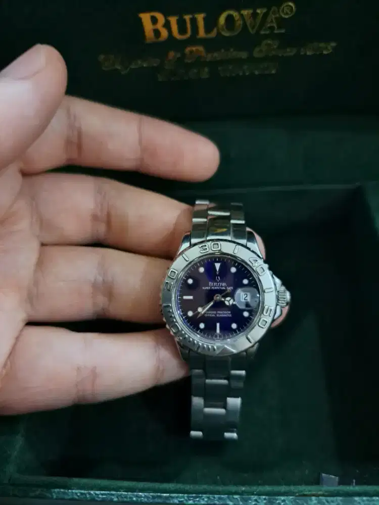 NOS jam tangan bulova fleed admiral automatic eta swiss tissot heuer