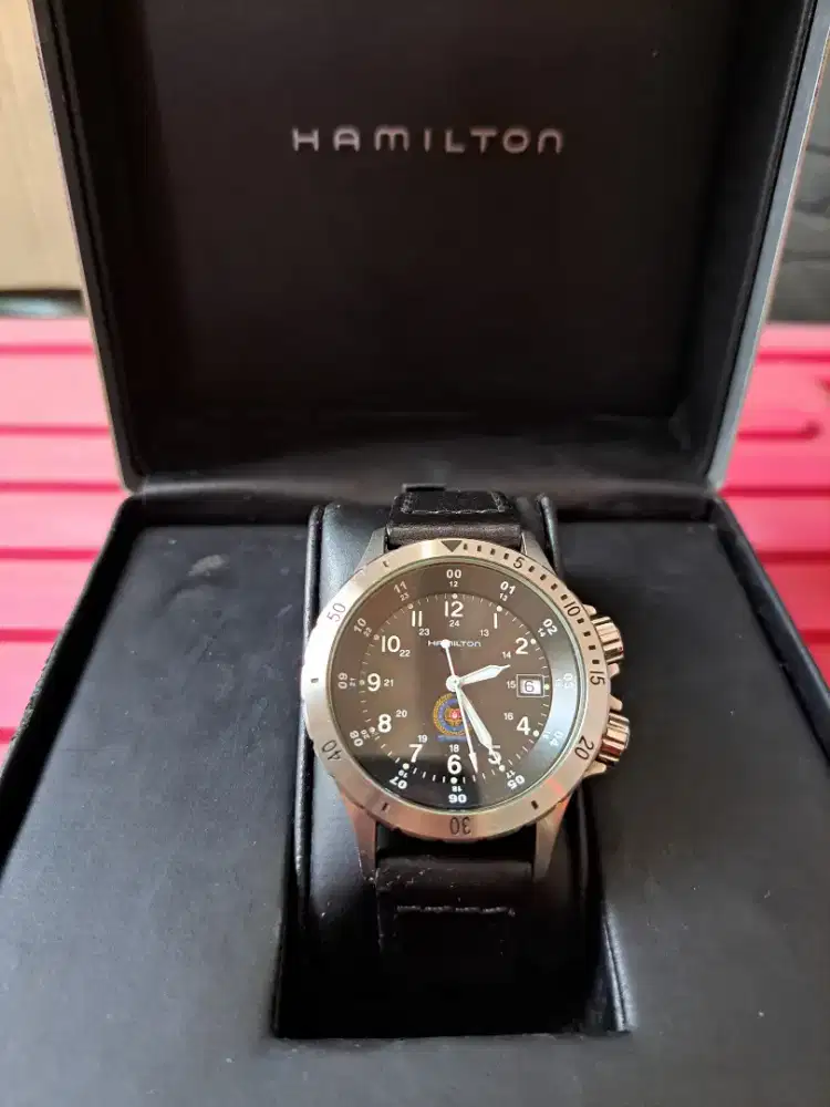 NOS jam tangan hamilton khaki saf eta swiss baterai heuer tissot seiko