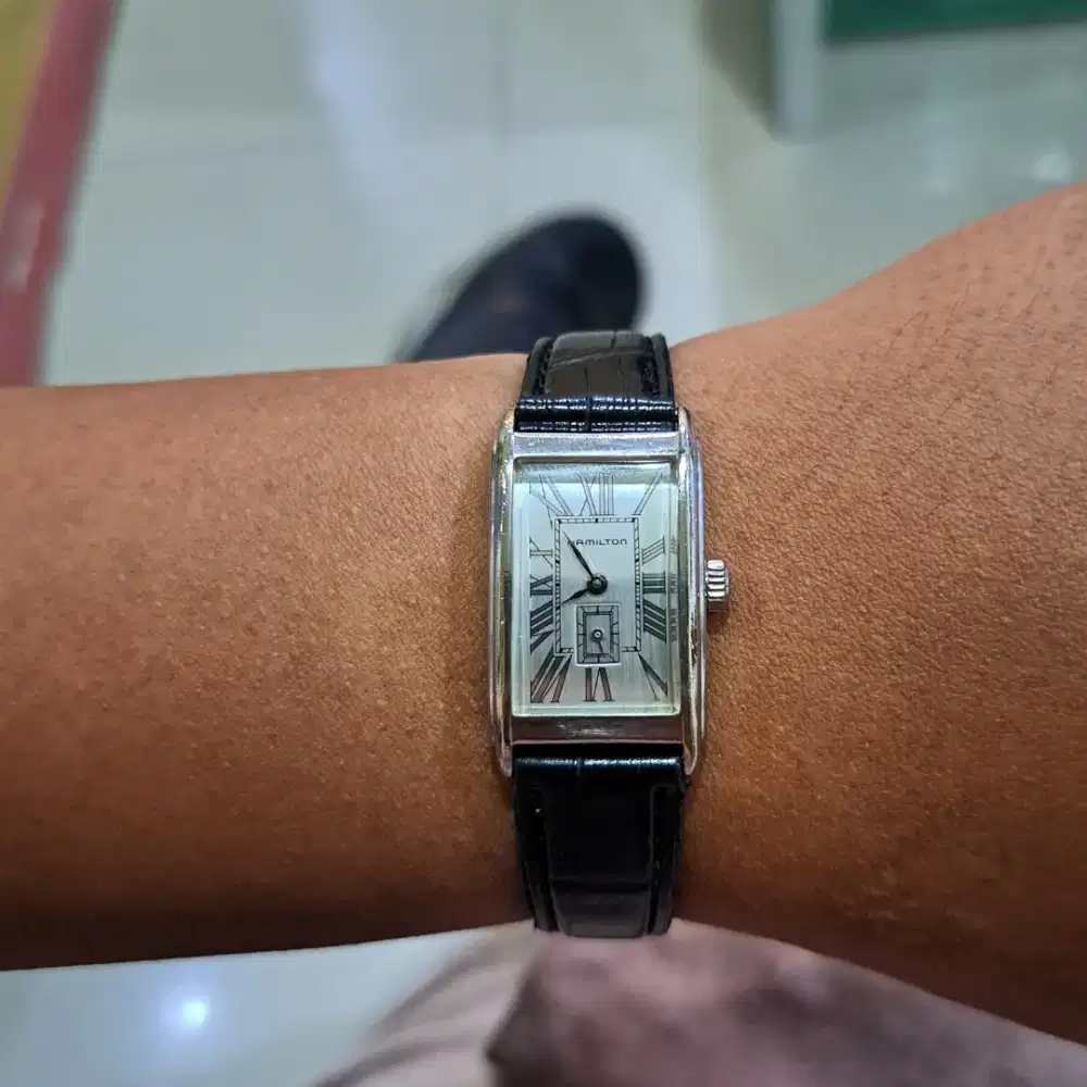 NOS jam tangan hamilton admore tank eta swiss baterai heuer tissot sei