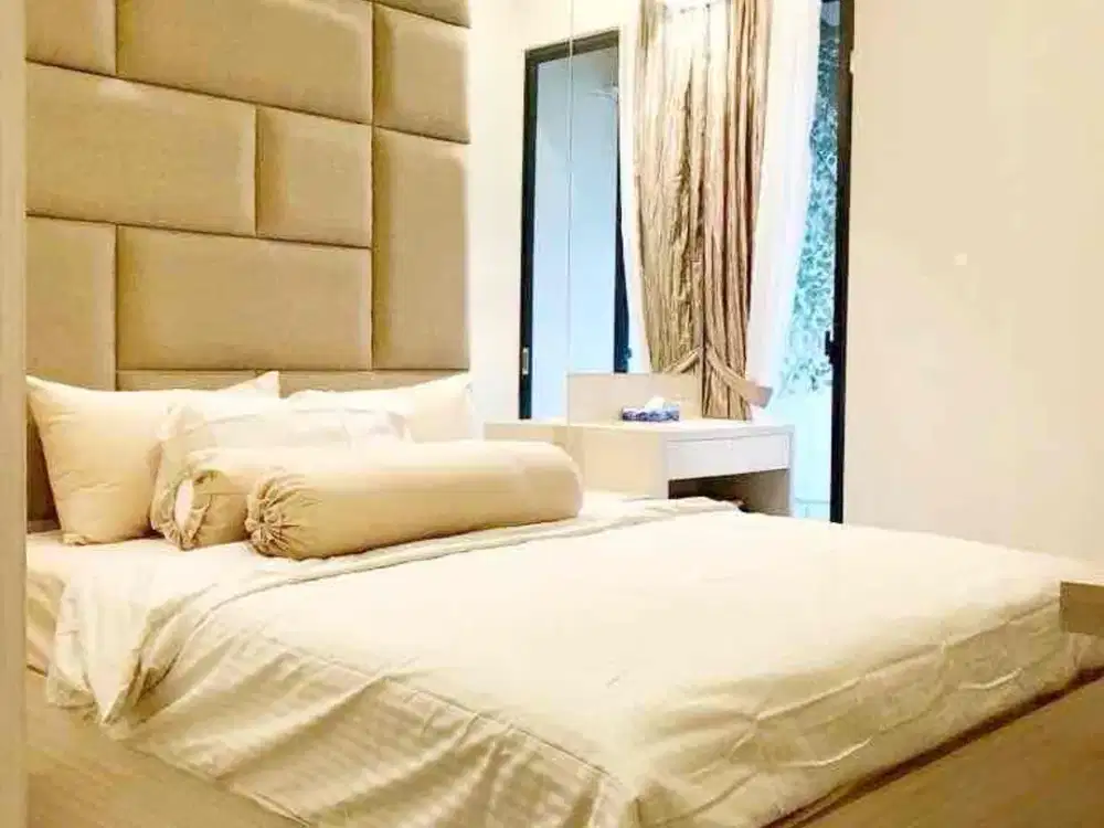 For Rent – Sudirman Suites 3BR Full Furnished | City View Sudirman–Casablanca | 64 m²