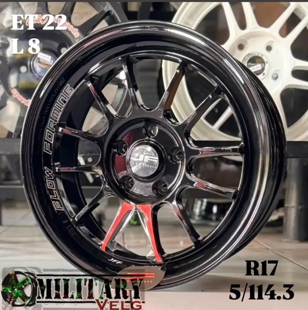 JF Buzz Venom Flowforming R17 Blackglossy