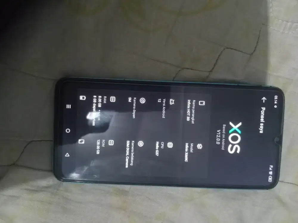 Infinix Hot 30i Ram 8+8/128