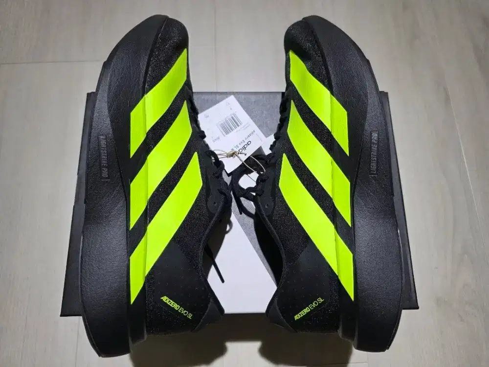 Adidas Adizero Evo SL sepatu eunning sport lari shoes original size 43