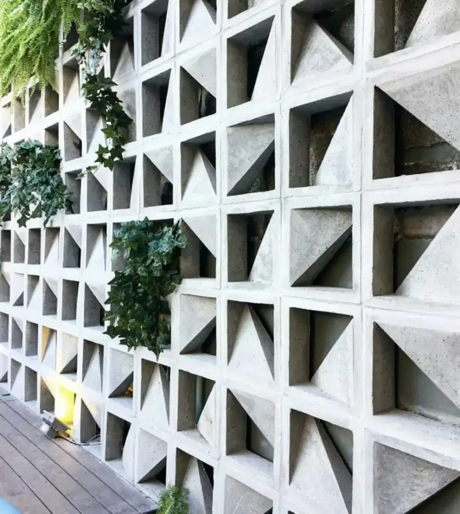 Roster beton minimalis