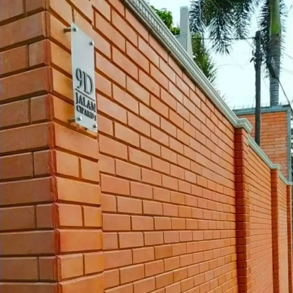 Bevel bata tempel dingding