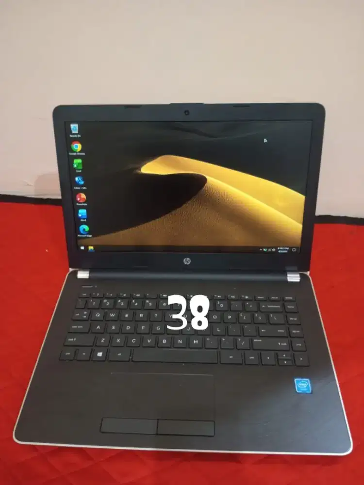 HP 14 Gold BSxxx Intel N3060 DDR 4GB Hdd 500GB 14 baterai 3 jam