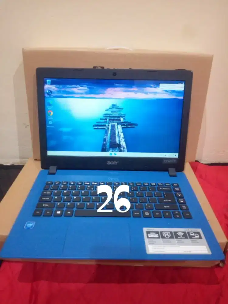 Acer Aspire 3 A314-32 Intel N4000 DDR4 4GB SSD 256GB 14 2 jam  :