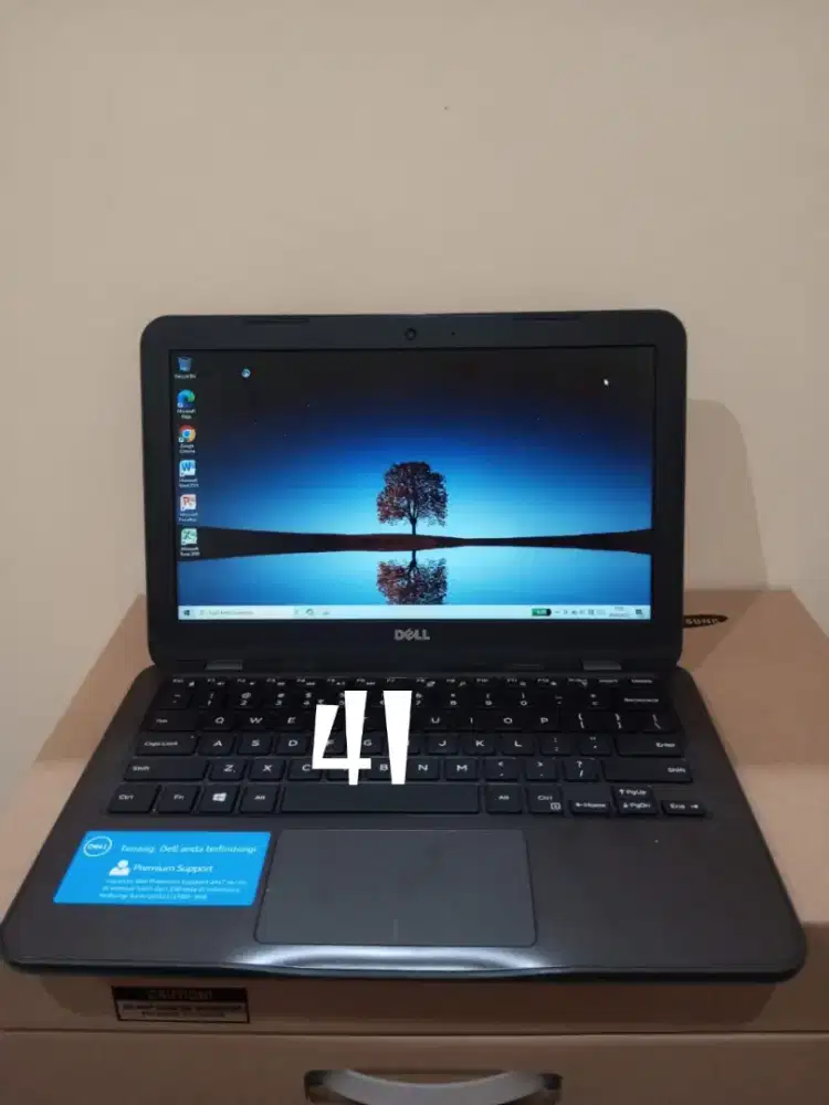 Dell Inspiron 3180 AMD A9-9420e DDR 4GB 500GB 12 baterai 4 jam