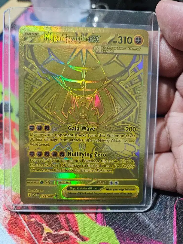 Hyper Rare Mega Zygarde ex perfect order
