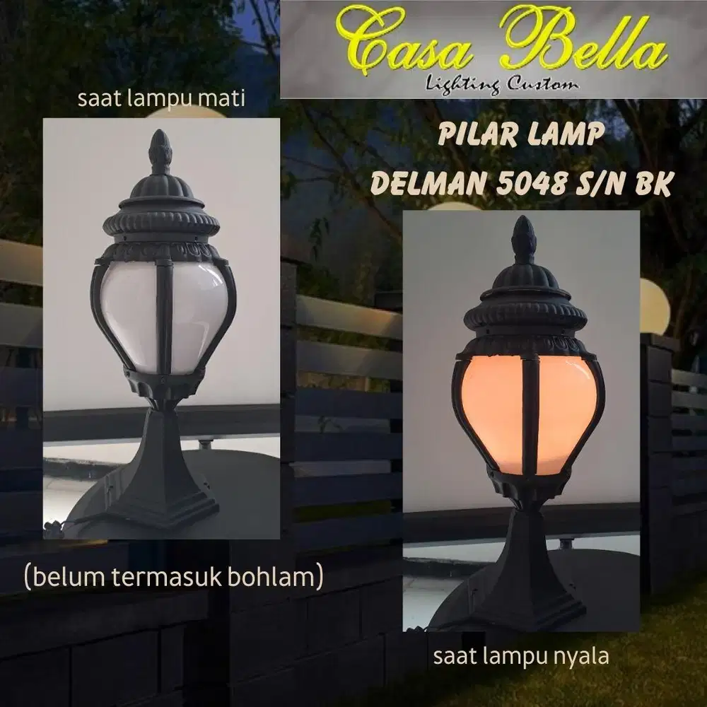 LAMPU PILAR KLASIK