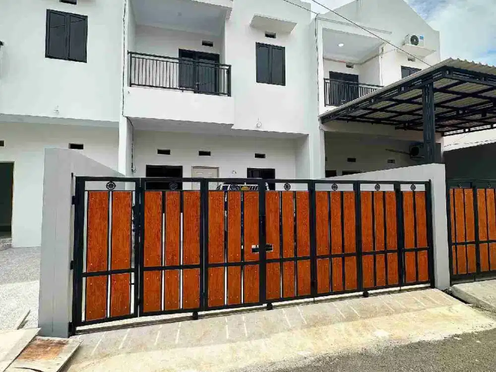 Jual Rumah Baru Siap Huni Di Cijantung Jakarta Timur (Akses 2 Mobil) Bisa KPR (271)