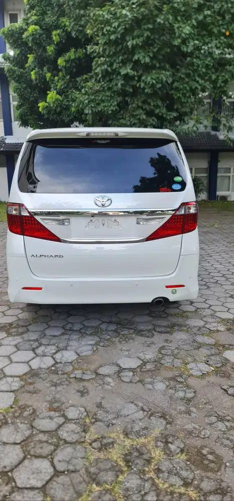 Alphard SC Premsound CBU 2012 Japan