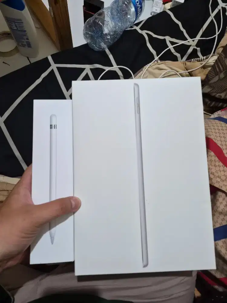 Ipad gen 9 ibox + Apple pen, 64 gb mulus fullset