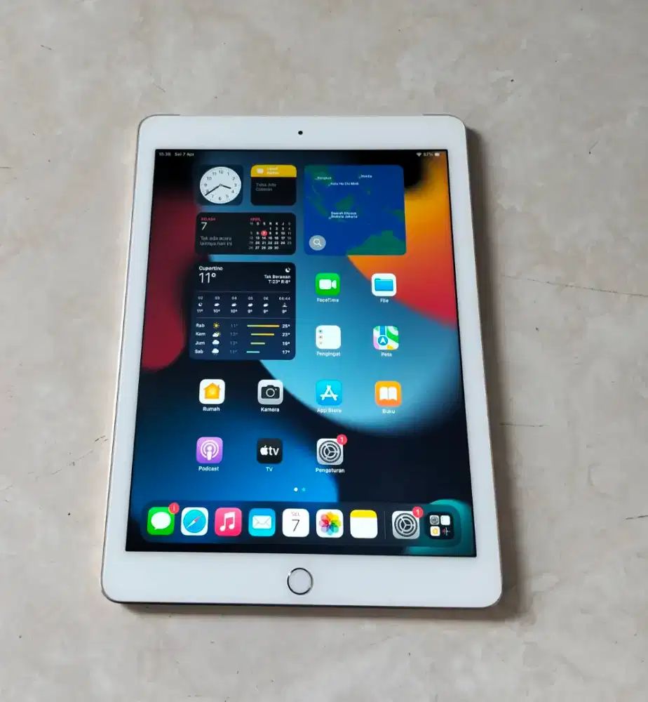 iPad Air 2 Wi-Fi 64GB Normal Mulus Bebas Reset