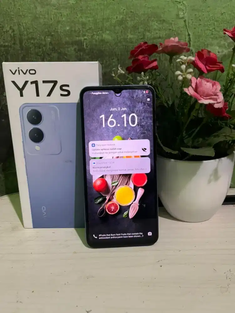 Vivo y17s ungu fulset