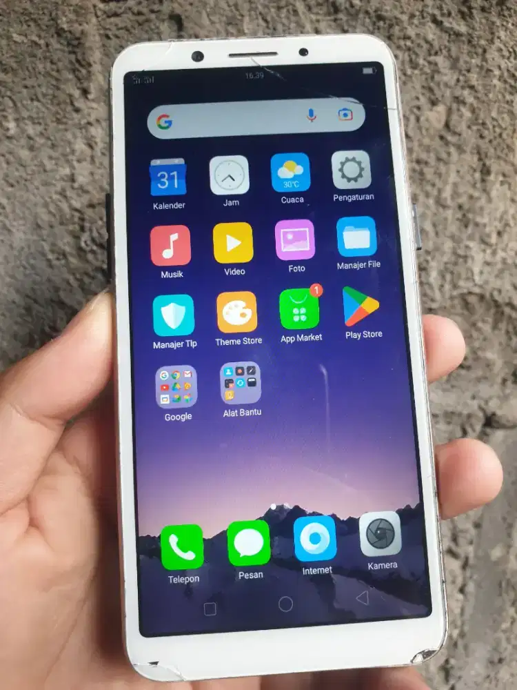 Oppo A83 4G Ram 3/32 nyala normal minus Wifi only