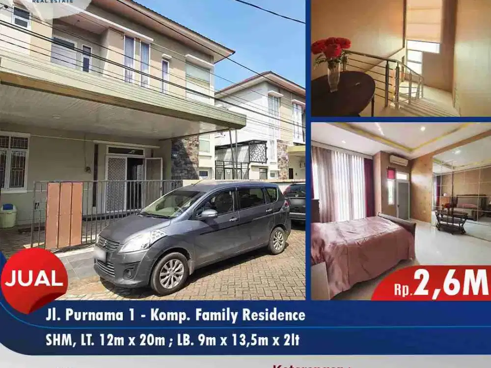 Rumah siap huni 2 lantai