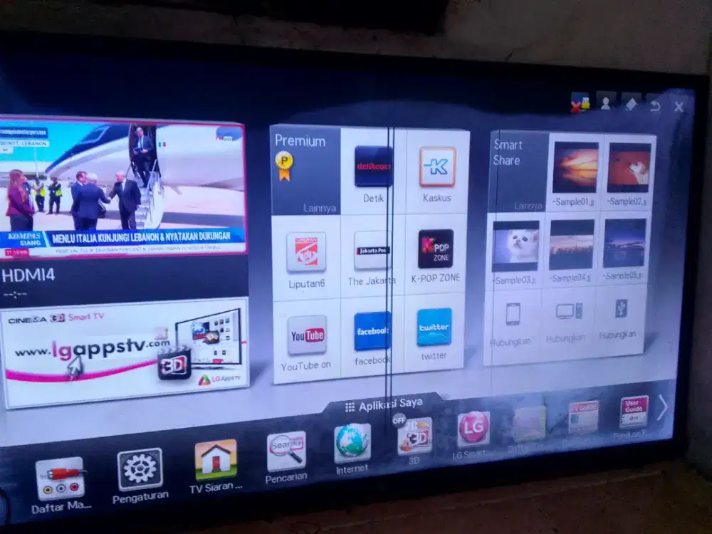 TV LG 55 inc 55LM-6200 TA