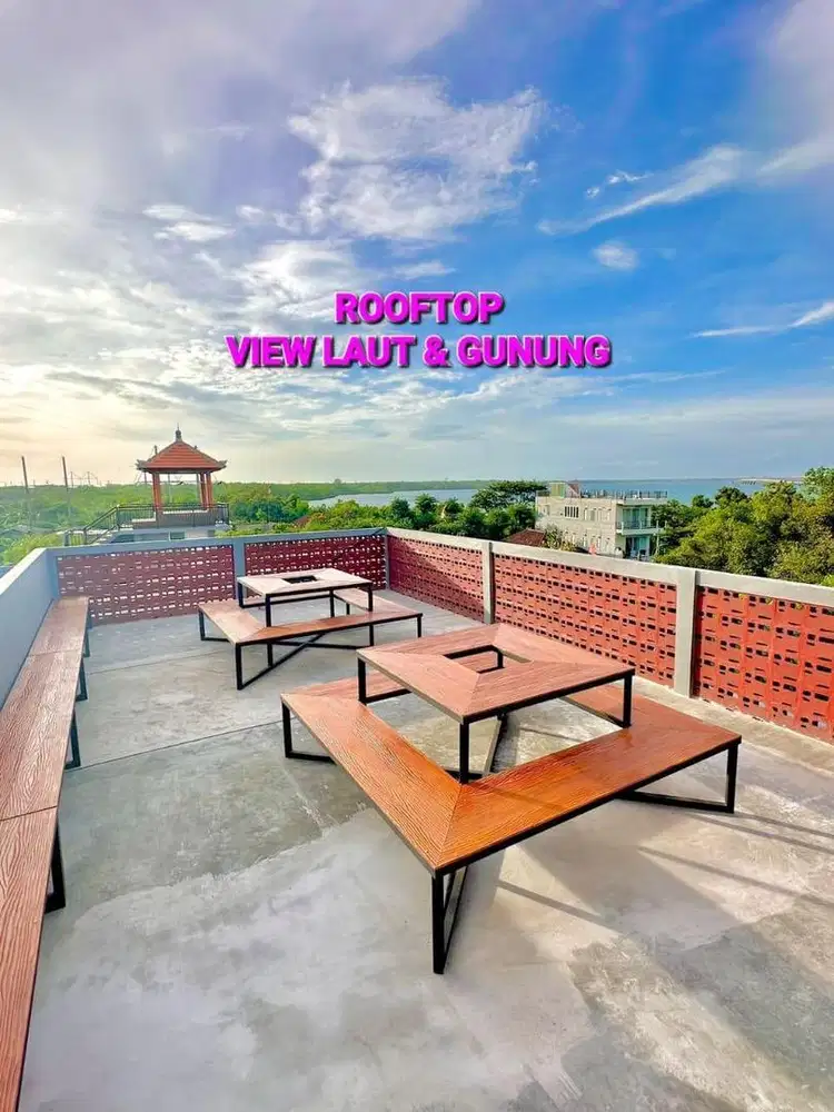 Kost elite dengan rooftop