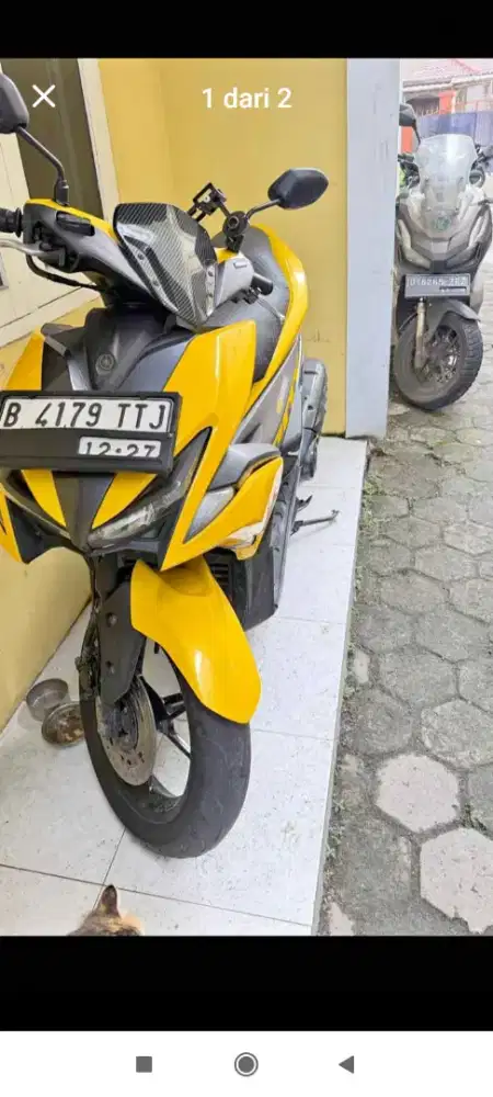 Aerox 2017 kuning