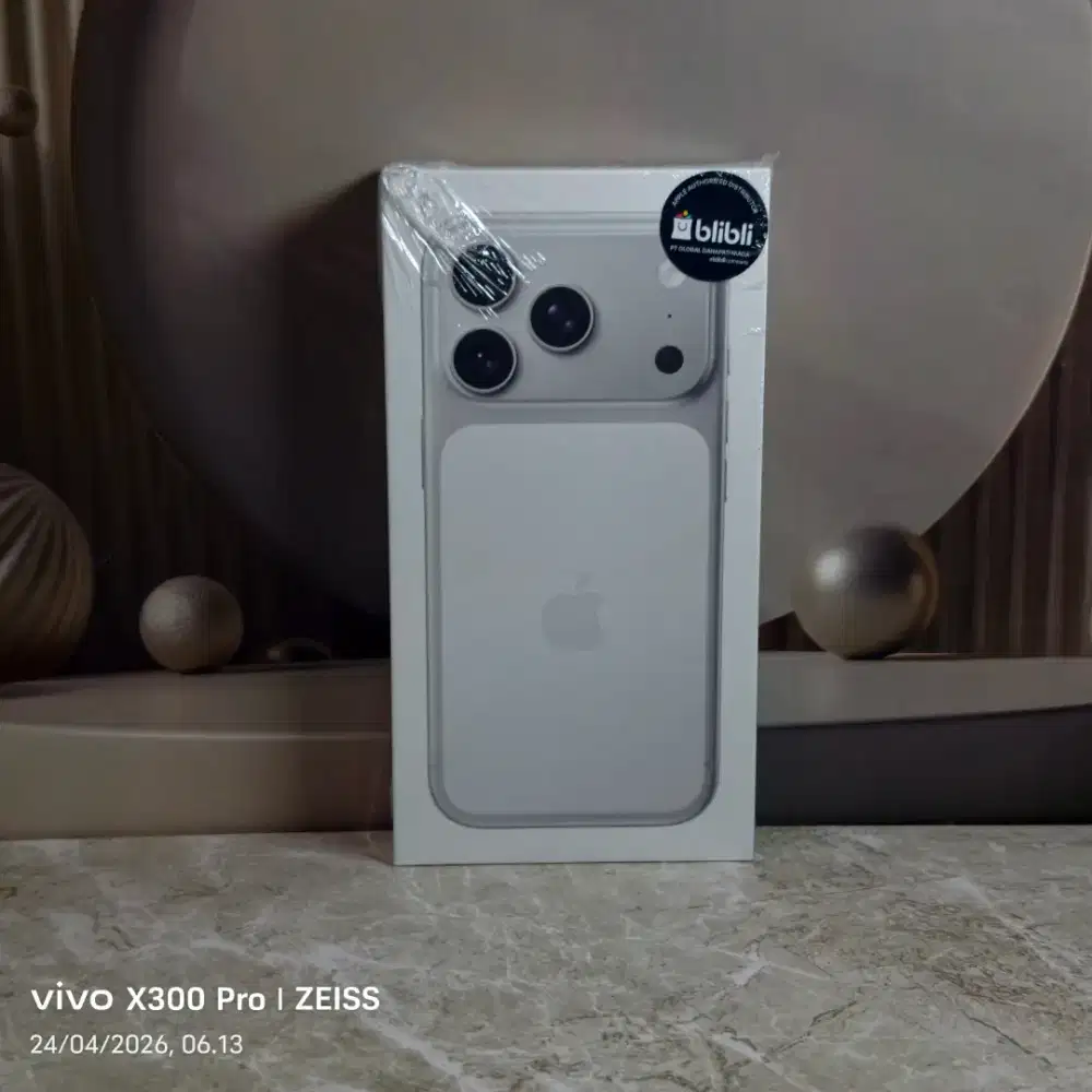 Iphone 17 pro 256gb silver baru