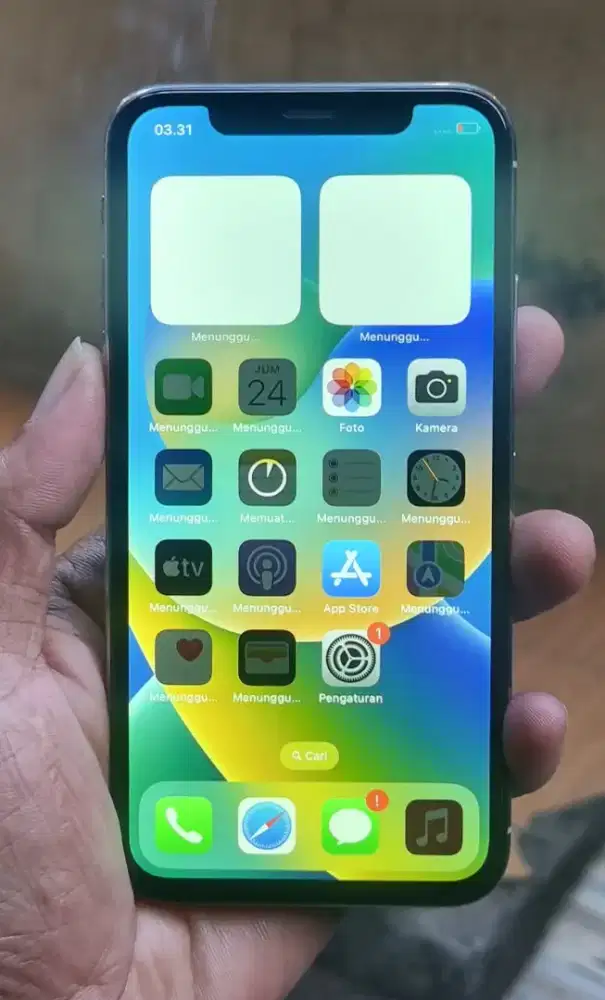 Iphone x 64gb unit kabel data