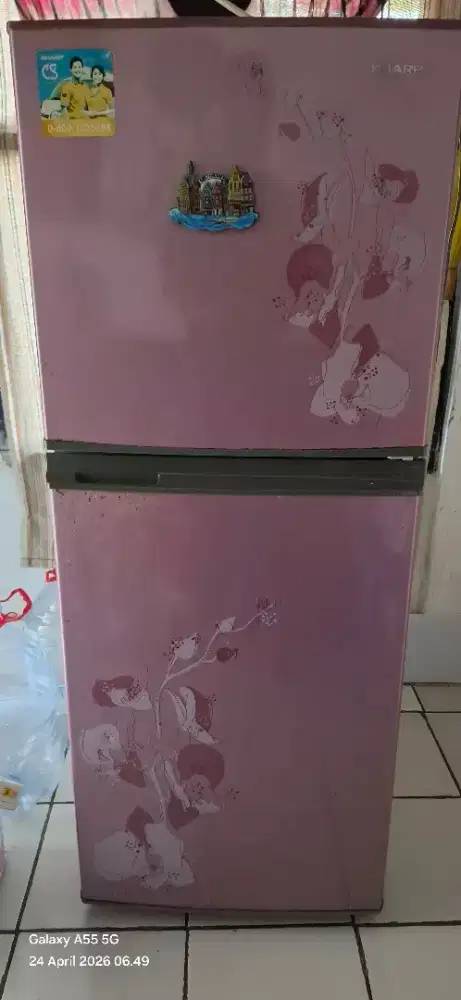 Kulkas sharp 2 pintu