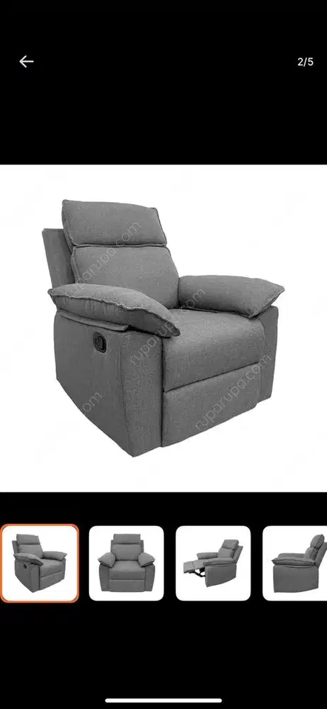 PROMO SOFA 1 SEATER RECLINER NEO LORRY SELMA