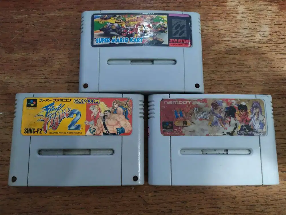 Kaset Super Nintendo SNES Cartridge Game Original Borongan