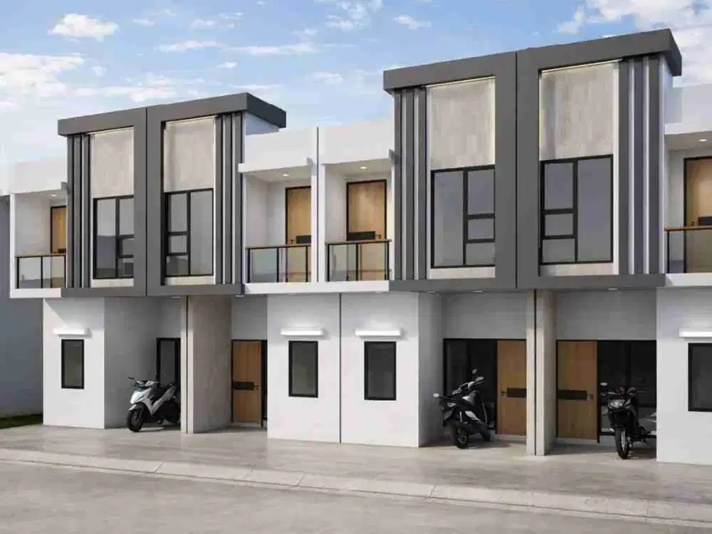 Rumah Baru (Akses Motor) Di Cililitan Kramat jati Jakarta Timur, Murah Cluster,Jual