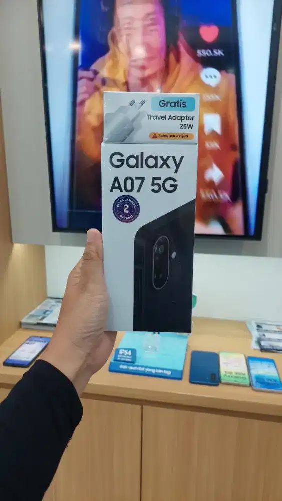 SAMSUNG A07 5G  RAM 12(6+6)/128