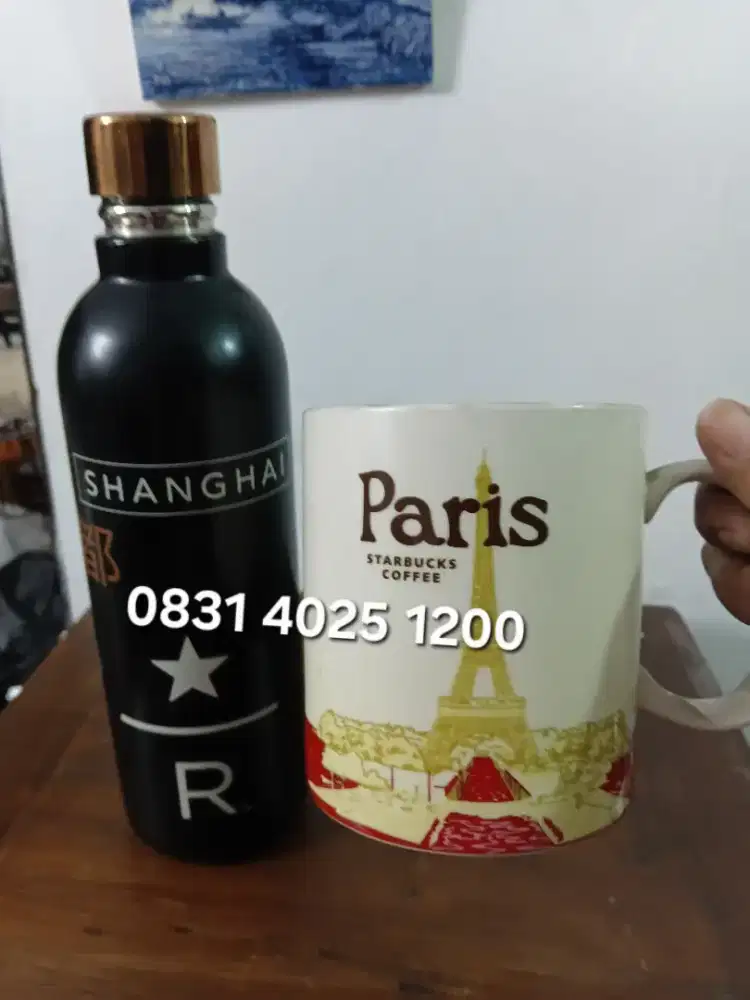 Starbucks tumblr Paris, Taipei, Shanghai, England dll