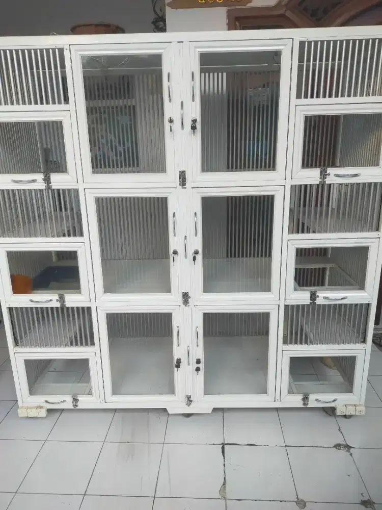 Kandang Alumunium Kucing