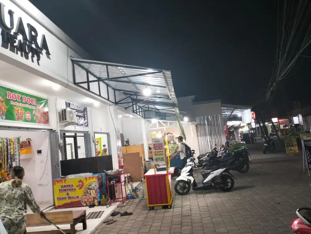 Toko baru 11 unit dan kos 18 unit