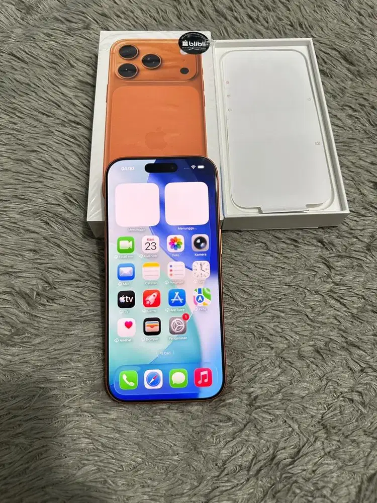 Iphone 17 Pro 256gb Orange IBOX Garansi On November 2026