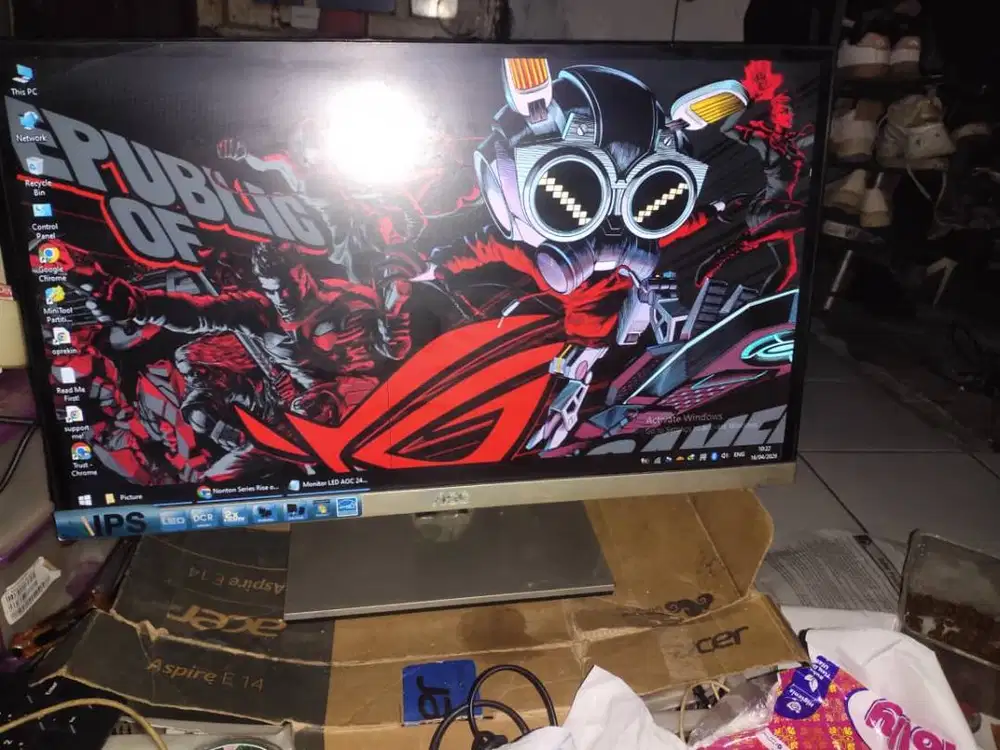 Monitor LED LG Flatron 24