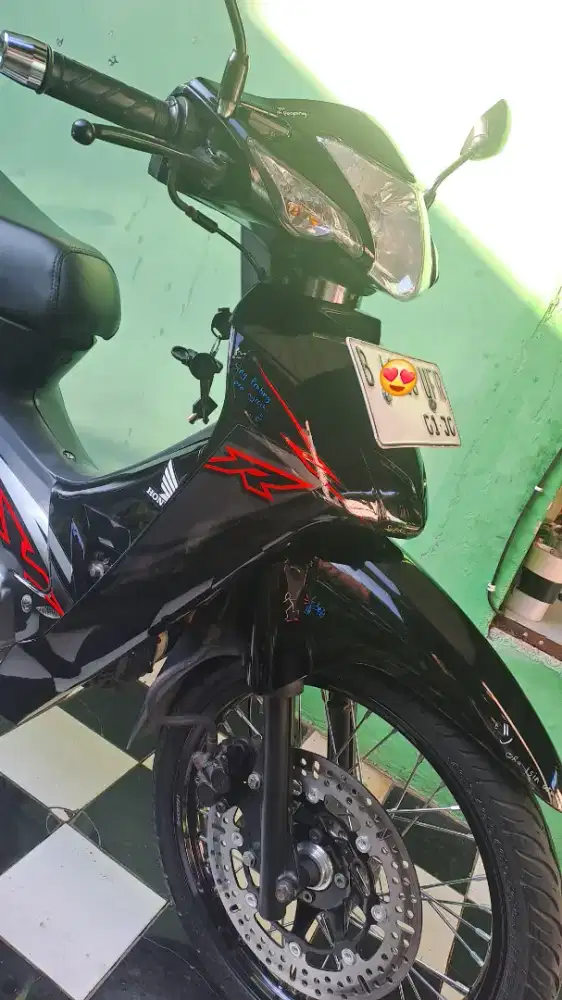 SUPRA FIT NEW 2007 FULL RESTORASI PJK ON BR BYR B DKI  MODIF SIMPLE