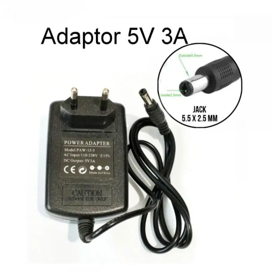 Adaptor DC 5V 3A | Switching Adaptor