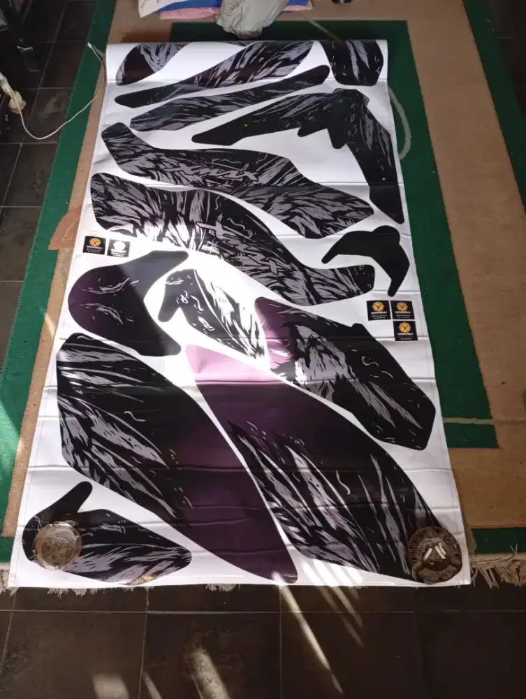 Stiker ku XMAX full utuh
