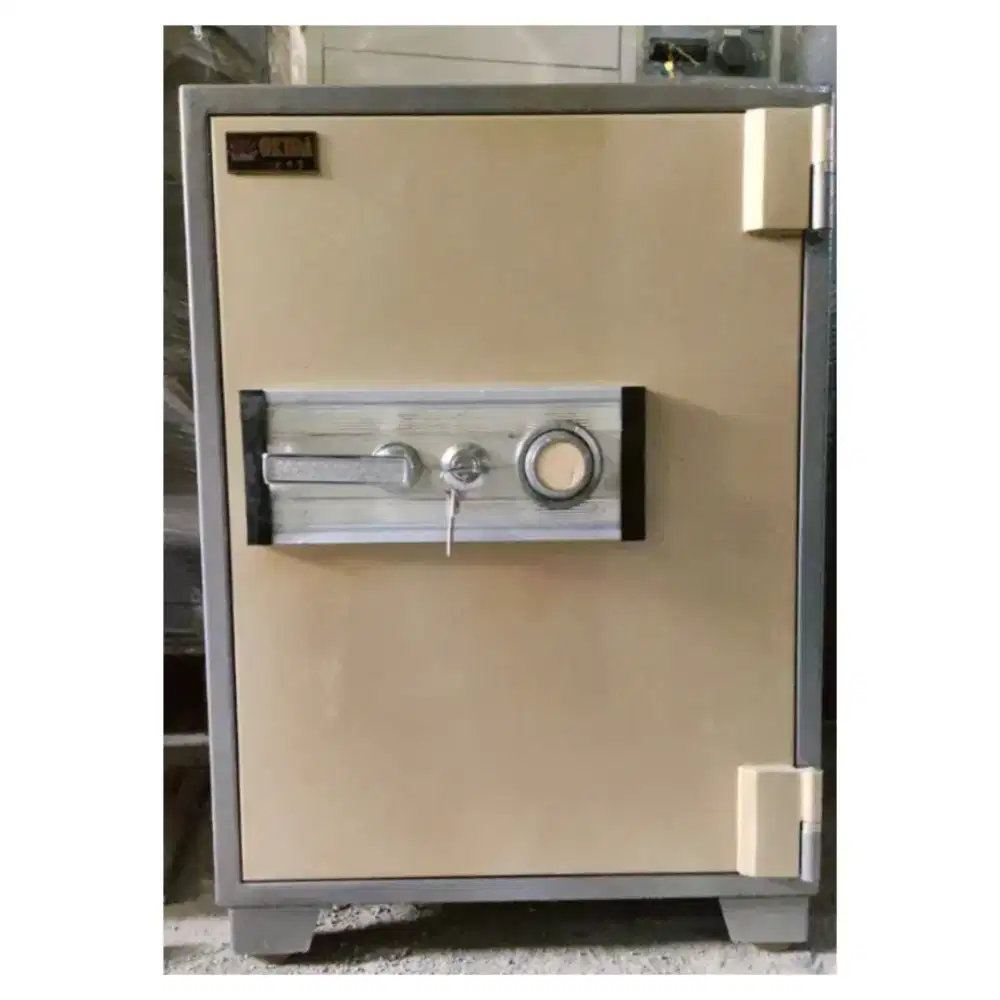 Brankas Okida DS80A Bekas Brangkas Simpan Emas Dan Perhiasan Tahan Api