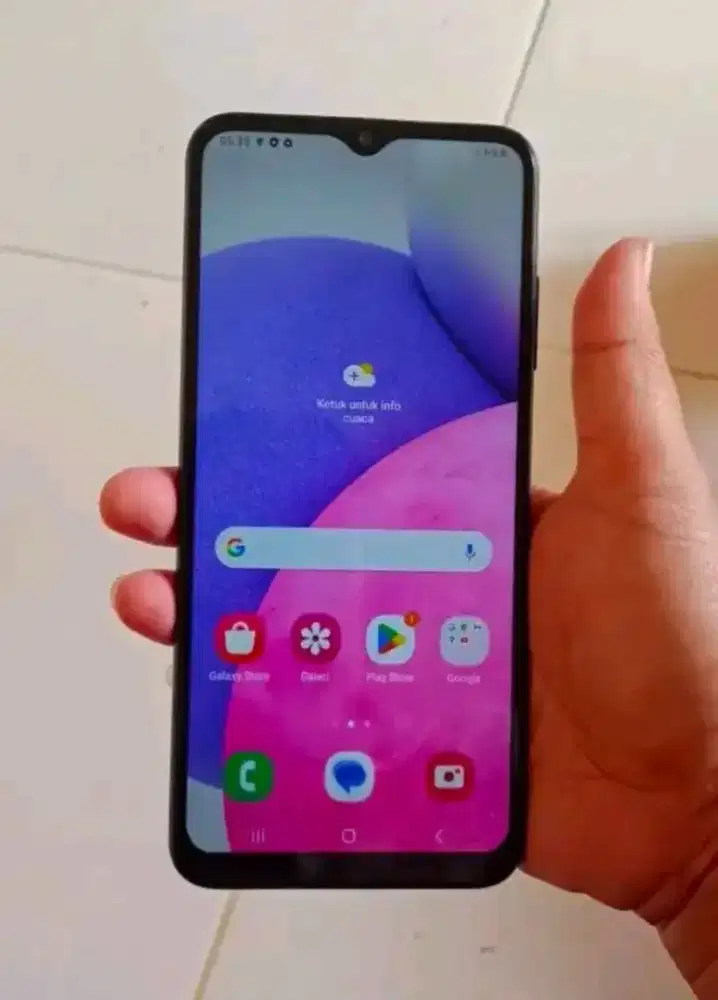 Samsung A03S, Ram 4 /64. Versi android 13.